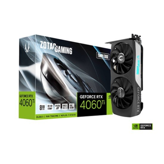 ZOTAC GAMING GeForce RTX 4060 Ti 8GB GDDR6 Twin Edge