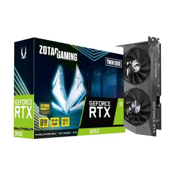 ZOTAC GAMING GeForce RTX 3050 6GB GDDR6 Twin Edge OC