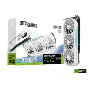 ZOTAC GeForce RTX 4070 Ti SUPER 16GB GDDR6X Trinity OC (White Edition)