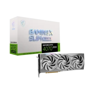 MSI GeForce RTX 4070 SUPER 12G GAMING X SLIM (WHITE)