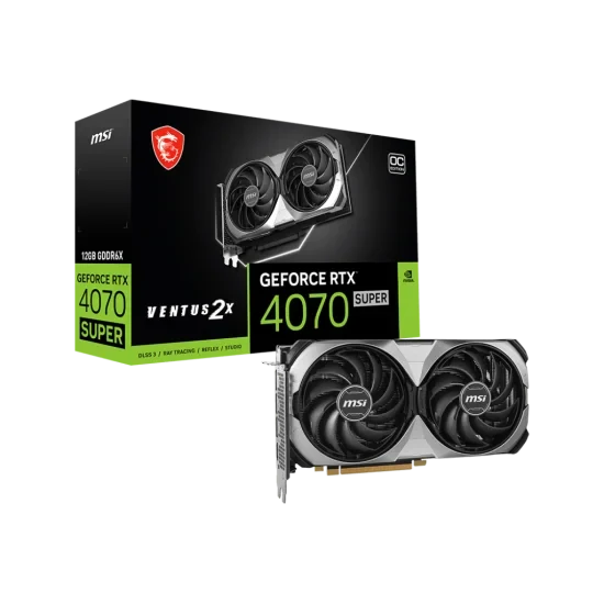 MSI GeForce RTX 4070 SUPER 12G VENTUS 2X OC