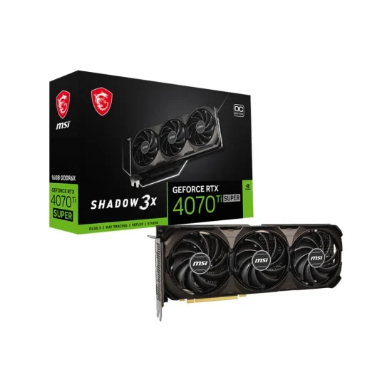 MSI GeForce RTX 4070 Ti SUPER 16G SHADOW 3X OC GDDR6X