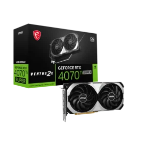 MSI GeForce RTX 4070 Ti SUPER 16GB VENTUS 2X OC Graphics Card