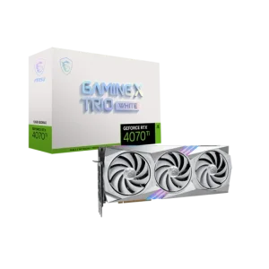 MSI GeForce RTX 4070 Ti GAMING X TRIO WHITE 12GB GDDR6X