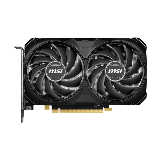 MSI GEFORCE RTX 4060 TI VENTUS 2X BLACK 16G OC 16GB GRAPHICS CARD