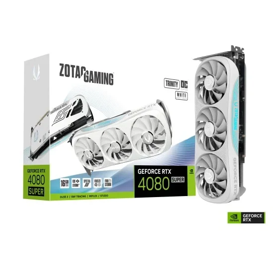 ZOTAC GAMING GeForce RTX 4080 SUPER Trinity OC White Edition