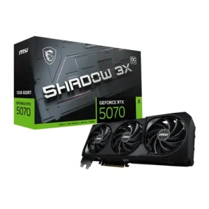 MSI GeForce RTX 5070 12G INSPIRE 3X OC NVIDIA Graphics Card