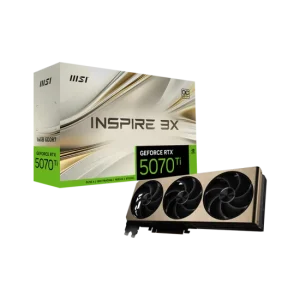MSI GeForce RTX 5070 Ti 16G INSPIRE 3X OC PLUS Graphics Card